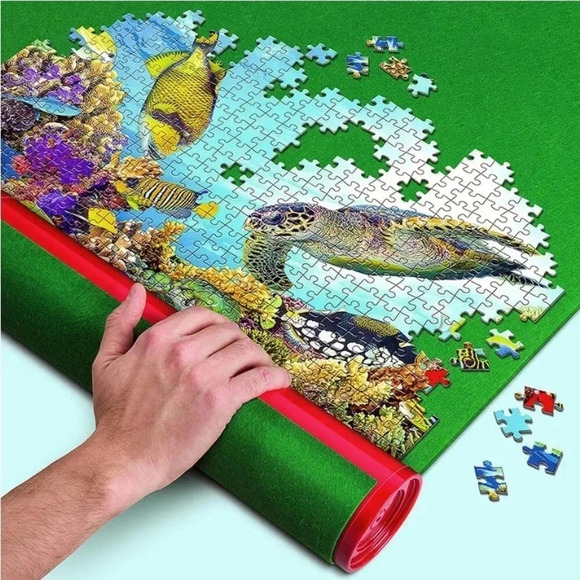 Clementoni 30229 Puzzle Mat, Multi-Colour Easy Storage System Felt - Picture 4 of 15